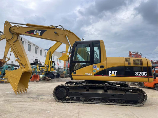 Oorspronkelijke gebruikte CAT 320C graafmachine tweedehands Caterpillar 320 320D 320GC graafmachine