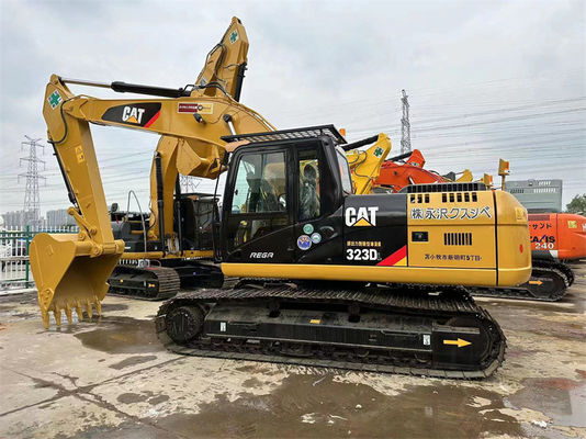 Oorspronkelijke gebruikte CAT Crawler Excavator 323DL Gebruikte Caterpillar 320D 323D Excavator