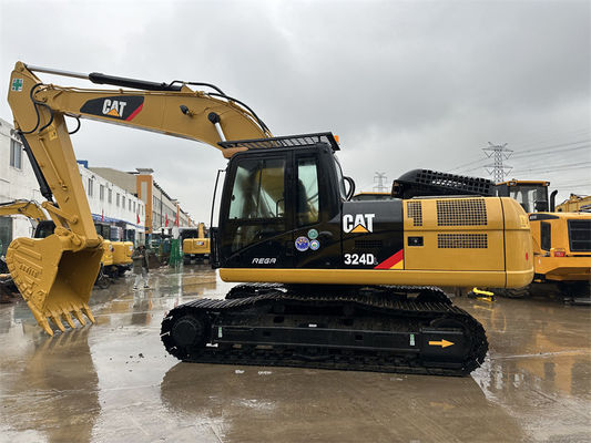 Gebruikte CAT Crawler Excavator 324DL Gebruikte Caterpillar 320D 32GC 324D Excavator In uitstekende staat