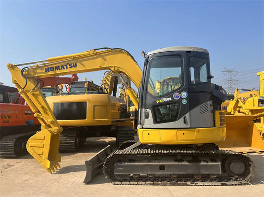 Oorspronkelijk gebruikt Japan Komatsu Pc78us Crawler Excavator Pc78 Mini Excavator