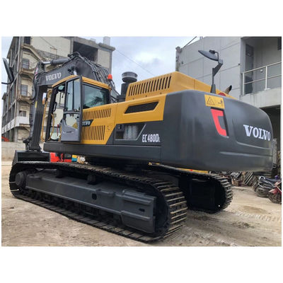 Krachtige gebruikte Volvo EC480DL graafmachine Grote capaciteit