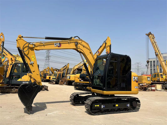 7 ton Gebruikte CAT mini graafmachine 307E2 Caterpillar 305 306 307 Crawler graafmachines