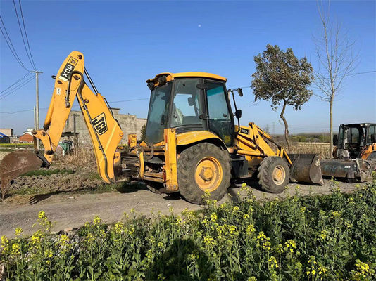 Gebruikte JCB 3CX Backhoe Loader Oorsprong USA JCB 3CX Wheel Backhoe Loader