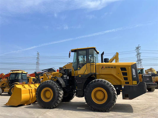 China Gebruikte SDLG L958F wiellader Tweedehands SDLG 958 Front End Loader