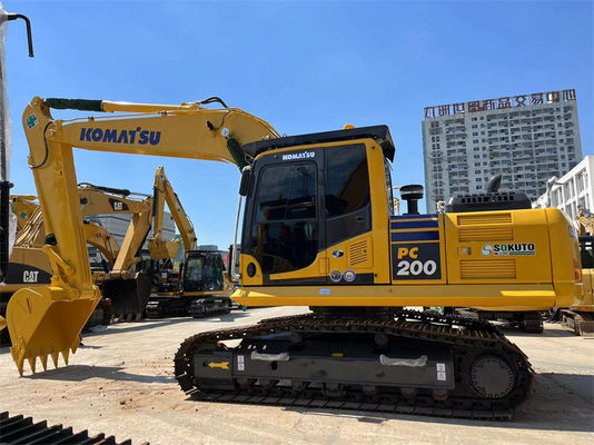 Goedkoop 20 ton Gebruikte Japanse graafmachine Komatsu PC200-8 Crawler Graafmachine PC200 PC220