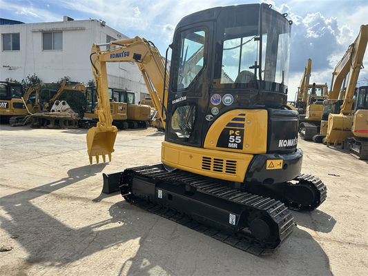 Gebruikte Japan Komatsu PC55 Graafmachine PC55MR PC55MR-2 Mini Digger