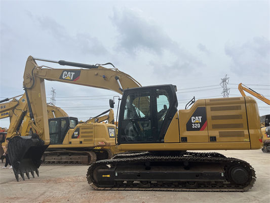 Gebruikte CAT 320-graafmachine 6 cilinder tweedehands Caterpillar 320-graafmachine