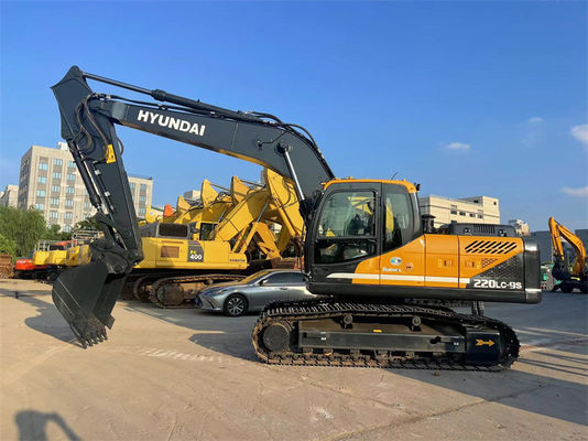 22 ton Gebruikte Hyundai R220LC-9S Graafmachine Hyundai 220 Mining Digger