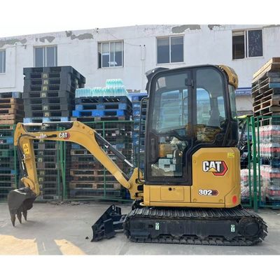 Oorspronkelijke gebruikte CAT 302E Mini Digger Caterpillar 302 Mini Crawler Excavators