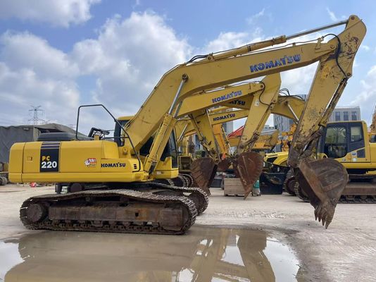 Gebruikte Komatsu PC220-7 graafmachine Originele Komatsu graafmachine