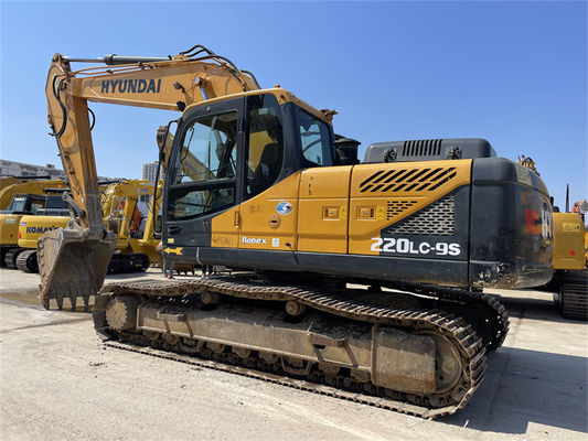 Originele verf Korea Gebruikte Hyundai R220LC-9S Graafmachine Hyundai 220 Crawler Digger