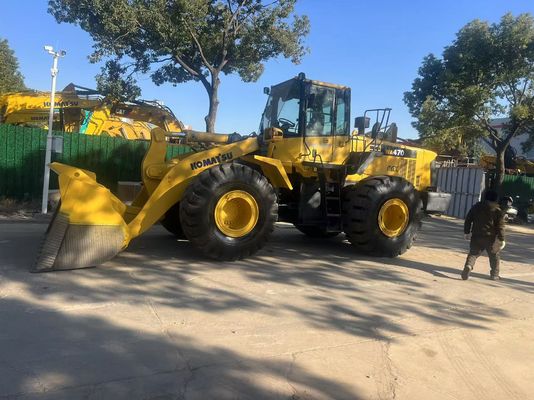 Gebruikte Komatsu WA470-6 wiellader Gebruikte laders