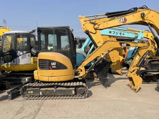 Gebruikte CAT 303E Minigraafmachine 3 Ton Caterpillar 303 Mini Rupsgraafmachines
