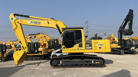 Japan Gebruikte Komatsu PC220-8 graafmachine Tweedehands PC200 PC220 PC240 graver