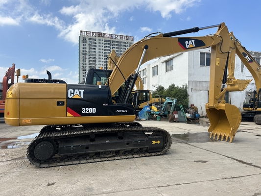 Gebruikte Caterpillar 320D Graafmachine Tweedehands Cat Digger In Goede Staat