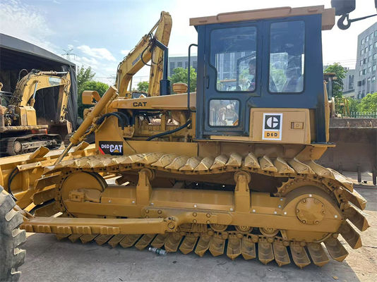Gebruikte CAT D6D-bulldozer met joystick Gebruikte Caterpillar-bulldozer D3 D4 D5 Dozer