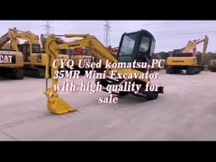het gebruikte graafwerktuig van KOMATSU PC35MR