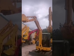 Het gebruikte graafwerktuig van Komastu PC40MR