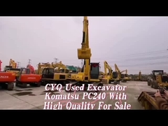 het gebruikte graafwerktuig van KOMATSU PC240