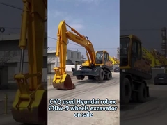 Hyundai robex 210W-9 wielgraafwerktuig