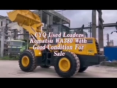 Van de het wiellader van KOMATSU WA380Z hydraulische het wiellader van KOMATSU WA380Z Goedkope gebruikte