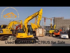 De gebruikte gebruikte KOMATSU pc78 minigraafwerktuigen van Japan KOMATSU PC78US Graafwerktuig voor verkoop