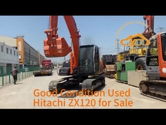 Gebruikte Hitachi ZX120 Zaxis120 graafmachine met goede staat Japan maakte weinig uren